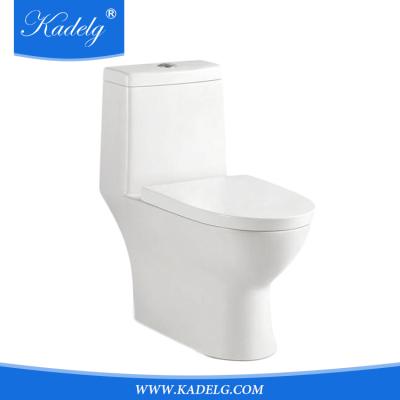 China Chrome Plated Double Flush UPC Double Flush Oval Bowl Modern White Ceramic One Piece Toilet for sale