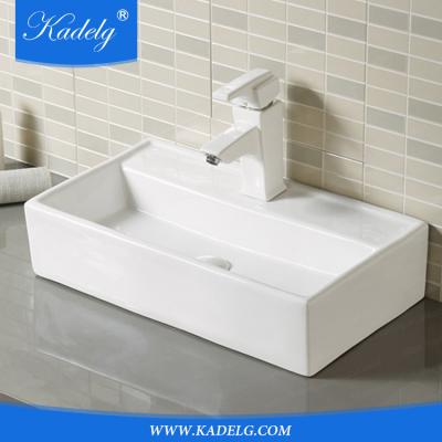 China China Supplier Europe Modern Style Bathroom Long Narrow Bathroom Sink for sale