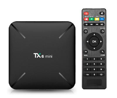 China Cheap Tanix TX6 Mini Android 9.0 Allwinner H6 2GB 16GB Media Player Smart TV Box HD TV Android TV Box Tx6 for sale