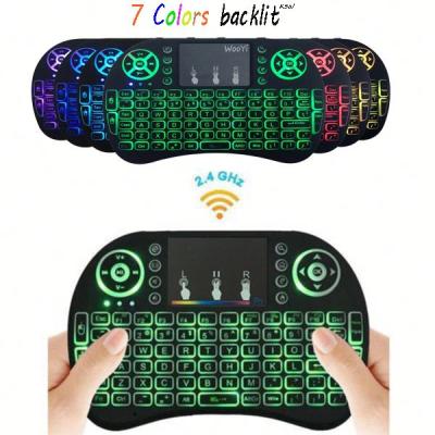 China Capacitive Android Smart Mini Usb Keyboard Backlit TV I8 Mini Wireless Keyboard Capacitive Supply from China Factory for sale