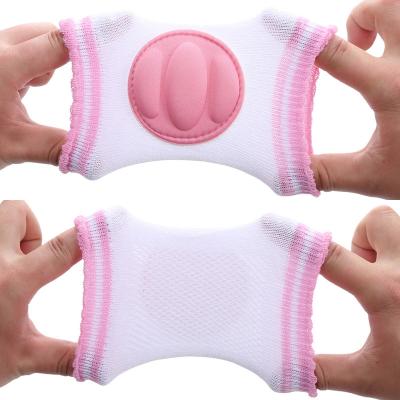 China Baby Infant Toddler Protective Knee Pad Cotton Sponge Knee Crawling Sleeve Socks Material for sale