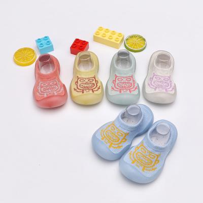 China New Design QUICK DRY Baby Sock Shoes Soft Rubber Sole Infant First Walking Shoe Socks Like Shoes for sale