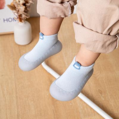 China Sale tpr outsole baby shoes solid color warm comfortable children QUICK DRY sneakers kids casual shoes for sale