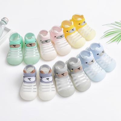 China Wholesale Custom QUICK DRY Newborn Baby Boy Anti-mosquito Floor Shoes Sock Cute Baby Anti Slip Socks Girl's Socks for sale