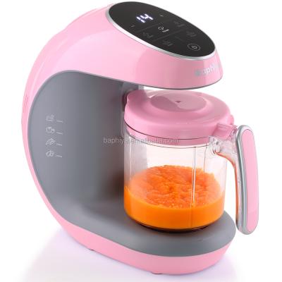 China 2021 Steamer, Blender, Baby Food Maker, Multifunctional Baby Food Touch Screen New Arrival Food Processor for sale