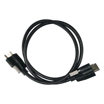 China Male To Male 19 Pin Waterproof HDMI Cable Stable For Media Player for sale