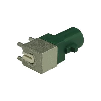 China FAKRA PCB Connector Fakra E Plug PCB Mount Right Angle Connector for sale