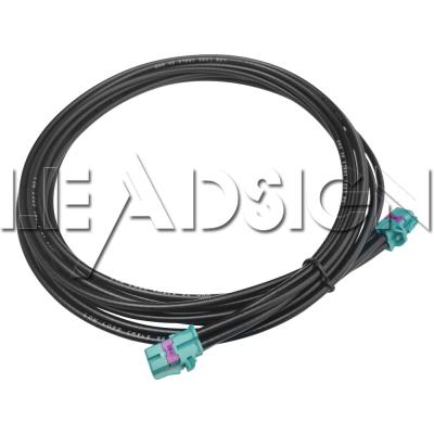 China Automotive MINI FAKRA Coaxial Cable 4 Pin Z Code Car Radio Antenna Connection for sale