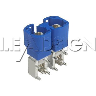 China 2X4Pin Blue C Code HSD Connector for Advanced Driver Assistance Systems for sale