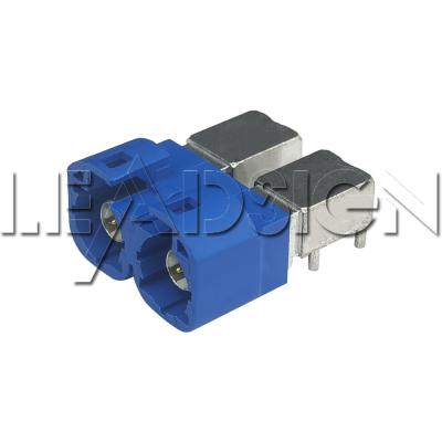 China 2X4Pin Blue Color C Code HSD Connector for Automotive Applications for sale