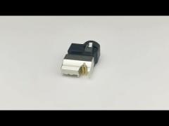 High Speed HSD Connector Automotive Plug Right Angle 4+4 Pin PCB Mount