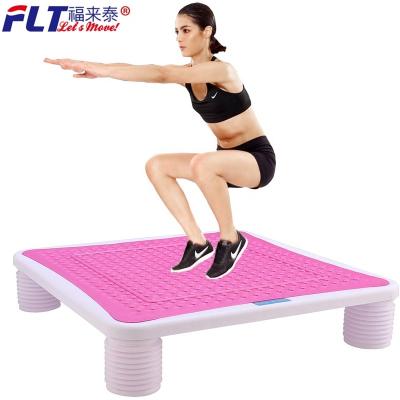 China Free Net Protective Gymnastics Indoor Home Fitness Hot Selling Jumping Board Trampoline For Kids And Adults for sale