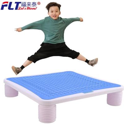 China Free Fashion Protective Net Indoor Home Children Stable Trampoline For Jumping Board Fitness for sale