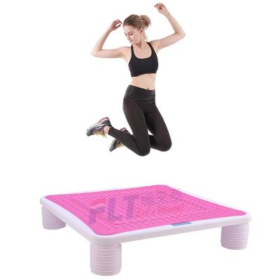 China Without protective net CE approved cheap safety mini trampoline fitness/bungee trampoline for indoor gym for sale