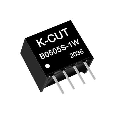 China Standard B0505S-1W Constant Voltage Input 5V to 5V DC/DC Unregulated Single Output Converter 1500VDC Isolated 0505 K-CUT for sale