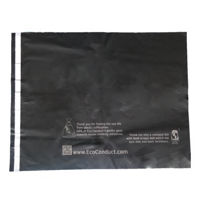 China Custom Printed Eco-friendly Mailer Bag Compostable Mailing Envelope On Line Shopping Messenger Bag for sale