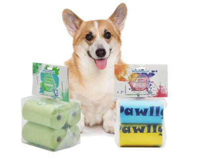 China Viable Hot Pet Garbage Bag Pet Waste Sack Poo Cleaning Bags For Dogs for sale