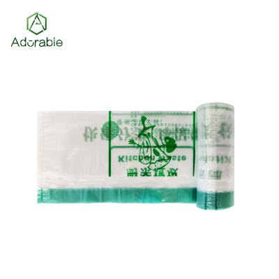 China 100% Eco-Friendly Compostable Eco-Friendly Biodegradable Kitchen Trash Waste Sack Bags for sale