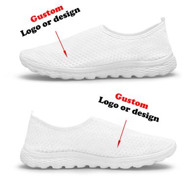 China Fashionable Comfortable Breathable Mesh EVA Running Shoes Sneakers Sport Shoes for sale