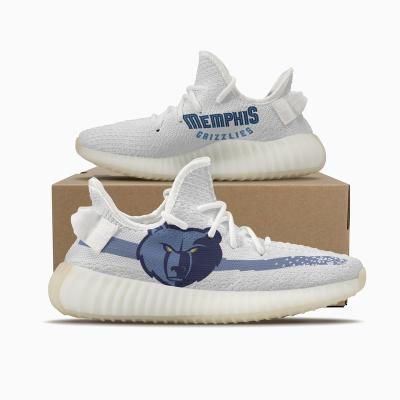 China Fashion trend yeezy black breathable fly 350 v2 knit softer sneakers shoes OEM cheap women's shoes for sale