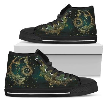 China Fashion trend men's high top canvas shoes for 2022 summer men's shoes for unisex OEM shoes canvas for sale