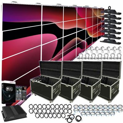 China Ledseer Wall Stage LED Large DJ Stage Kit P391 P3.9 Outdoor Led Display Screen P2.88Mm for sale