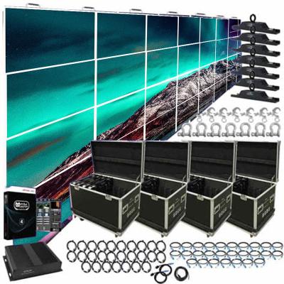 China Large Ledseer Panel Wall Stage LED Large Stage Background Display Led Backstage Screen for sale