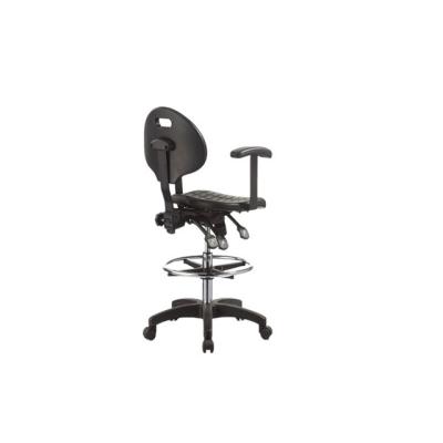 China Circular Clinico de Silla de laboratorio Referee Chair Metal Bar Stool Lab Chairs (Height) Adjustable Lab Chair for sale