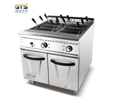 중국 Commercial Electric Pasta Cooking Boiler 2 tanks 6 baskets 800mm Range Series with Storage Noodles, Macaroni Cooker Hotels 판매용