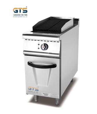 중국 Electric Lava Rock Grill Cooking Range with Cabinet 400mm OEM Stainless Steel Wooden Packing Hotel Restaurants Kichen barbecue 판매용