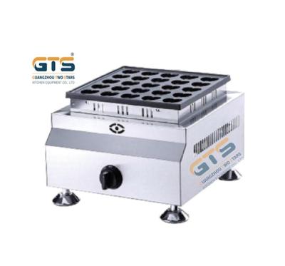 China GTS CE Professional Health Gas Non Stick Crepes tefal Pancake Maker 25 holes Auto OEM Takoyaki Maker / Electric - 50 holes for sale