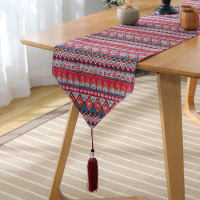 China Rectangle Korean Durable Korean Style Elegant Tablecloths Covers Table Runner For Home for sale