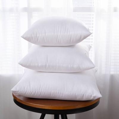 China High Quality Anti Dust Mite Weave 45*45 Square Household Blend Pillow Inserts For Bed Sofa for sale