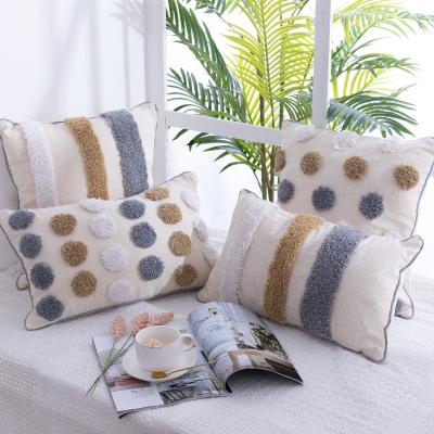 China Viable Wholesale Custom Tile Cushion Covers Decorative Tufted Cushion Cover For Bedroom Home Decoration for sale