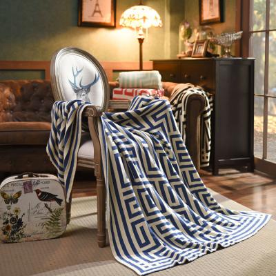 China Factory Wholesale Household Boho Cotton Modern Machine Made Simple Blanket Cozy For Warm for sale