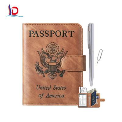 China Promotion\Business\PU Metal Leather Wallet School Stationery\Office Blocking Credit Card Holder Custom for sale