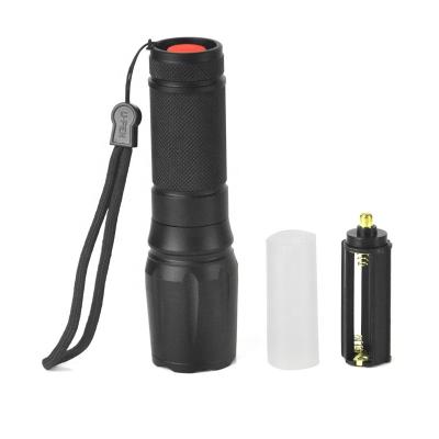 China Zoomable Flashlight Mini Size T6 Bead 1000 Lumens Tail Switch LED Flashlight IPX5 EDC Zoomable Waterproof Torch For Camping Hiking Emergency for sale