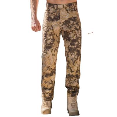 China Waterproof 2023 New Men Tactical Pants Camouflage Pants Hunting Working Pants Camouflage Pants For Men for sale