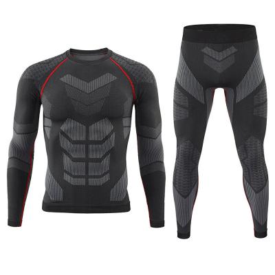 China New QUICK DRY Thermal Underwear For Men's Long Johns Sports Tight Underwear Ski Thermal Suit for sale