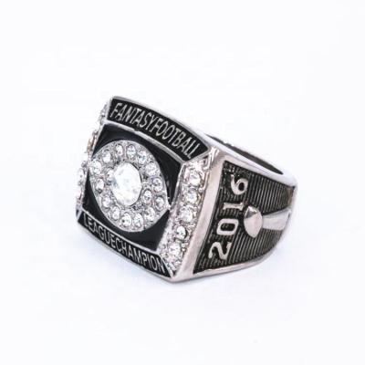 China Hot Sale Men's Casual/Sporting High-end Alloy Custom Engraving Noble Championship Ring for sale