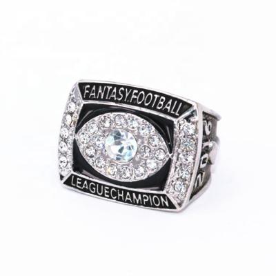 China Cheap Wholesale Casual / Sports China Custom Can Letter Noble Soccer Championship Rings for sale