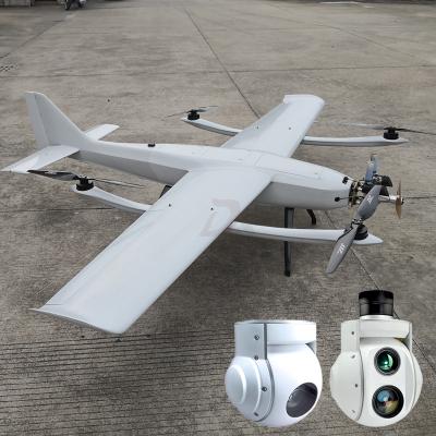 China Mapping/Monitoring Fixed Wing UAV Long Gasoline Engine Drone Power Fuel Resistance 5-8 Hours for sale