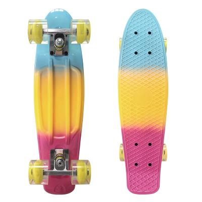 China Youth Laier Penny Skateboard Mini Retro Cruiser Plastic Hot Sale Skateboard for sale