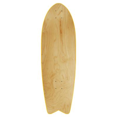 China Custom 100% Bank High Quality Maple Deck Youth Laier Surfskate 32inch Longboard Skateboard Wood Deck for sale