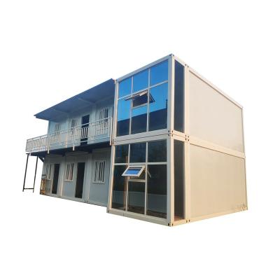 China New Design Minimalist HYSUN Flat Pack Container House 20Ft Modular Prefab Steel Container House for sale