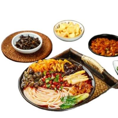 China New Chinese Traditional Dry Hot Snacks OEM Accept Swallow Luosifen Rice Vermicel Liuzhou River Snails Golden Rice Noodle for sale