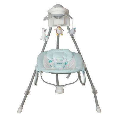 China Safety Comfortable Baby Dining Electric Chair / Bouncer /Rocker Baby Swing With Factory Price for sale