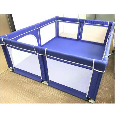 China Easy Assembly Square Rectangle Large Baby Safety Playpen Folding Fence for sale