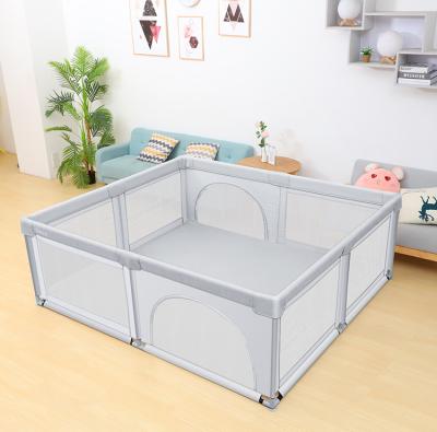 China 2021 Large Easy Assembly Rectangle 200*180cm Playpen Fence Safety Baby Playpens for sale