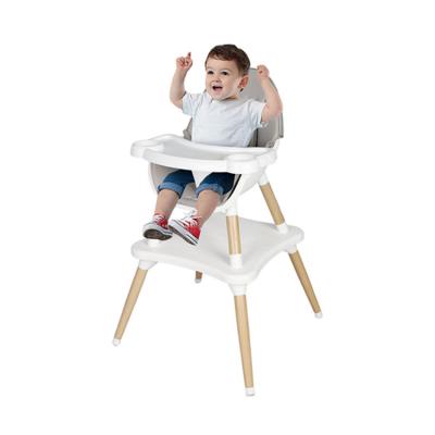 China Durable+Adjustable+Mobile Combination Detachable Wooden Children's Dining Chair Baby Eating Table Food Umpire Chair for sale